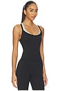 view 2 of 4 X Olivia Jade V Layered Tank Top in Black