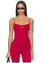view 1 of 4 Cami Top in Ruby & Terracotta