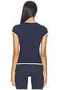view 3 of 4 Layering Tee in Navy