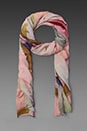 view 2 of 3 Fleur Peinte Scarf in Multi