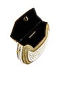 view 4 of 5 Pearl Metal Bag in Gold & Ivory