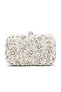 view 2 of 5 Diamante Vine Box Clutch in Ivory