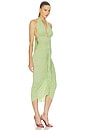 view 2 of 3 VESTIDO MIDI MILENA in Anise Green