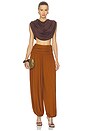 view 5 of 6 Nora Pant in Walnut