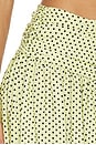 view 6 of 6 ШИРОКИЕ БРЮКИ NORA in Polka Dot Lemon
