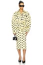 view 5 of 6 JUPE MIDI TINA in Polka Dot Lemon