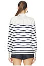 view 3 of 4 Johanna Blouse in Stripe Navy