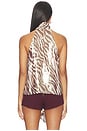 view 4 of 5 BLUSA SUSAN in Zebra Prune
