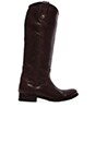 view 1 of 4 Melissa Button Boot in Dark Brown