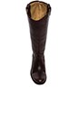 view 3 of 4 Melissa Button Boot in Dark Brown