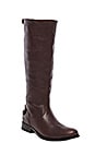view 2 of 5 Melissa Button Back Zip Boot in Dark Brown