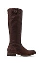 view 1 of 5 Pippa Back Zip Tall Boot in Dark Brown