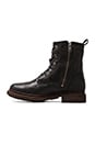 view 5 of 5 Valerie Lace Up Lamb Shearling Lined Boot in Black