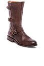 view 4 of 5 Jayden Moto Cuff Boot in Dark Brown