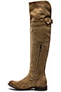 view 5 of 5 Shirley Over the Knee Boot in Ash