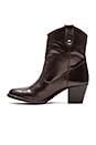 view 5 of 5 Jackie Button Short Boot in Chocolate