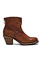 view 1 of 5 BOTTINES BASSES ARTISAN LESLIE in Cognac