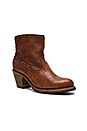 view 2 of 5 BOTTINES BASSES ARTISAN LESLIE in Cognac