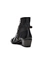 view 3 of 5 Ellen Buckle Short Bootie in Black