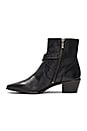 view 5 of 5 Ellen Buckle Short Bootie in Black