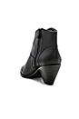 view 3 of 5 Lila Western Short Boot in Black
