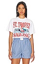 view 1 of 4 Saint Tropez Sailing T Shirt in White