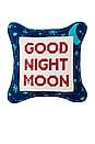 view 1 of 3 Good Night Moon Needlepoint Pillow in 