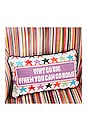 view 3 of 3 Why Go Big Needlepoint Pillow in 