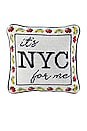 view 1 of 2 It's Nyc For Me Needlepoint Pillow in 