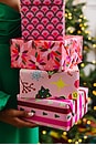 view 3 of 3 HOJAS DE PAPEL DE REGALO WRAPPING PAPER SHEETS in Light Pink & Multicolor