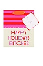 view 3 of 3 Happy Holidays Bitches Gift Bag Set Of 3 in 