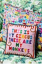 view 4 of 4 My Circus Needlepoint Pillow in 