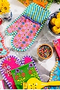 view 5 of 5 Pink Pot Holder & Oven Mitt in 