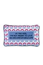 view 1 of 2 Uncomfortable Life Needlepoint Pillow in 