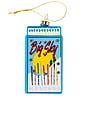 view 1 of 2 Big Sky Matchbook Ornament in Blue