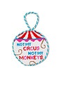 view 1 of 2 Not My Circus Needlepoint Ornament in Multicolor