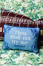 view 3 of 5 Try Me Needlepoint Pillow in 