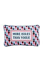 view 1 of 3 More Issues Needlepoint Pillow in 