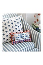 view 3 of 3 HORRIBLE IDEA NEEDLEPOINT PILLOW ニードルポイントピロー in 