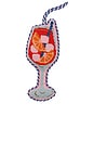 view 1 of 1 Aperol Spritz Needlepoint Ornament in 