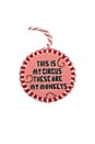 view 1 of 2 This Is My Circus Needlepoint Ornament in 