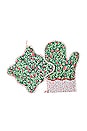 view 2 of 2 GUANTE DE COCINA WINTER ADVENT OVEN MITT in 