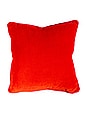 view 1 of 5 Charliss Velvet Pillow in Cherry & Light Pink