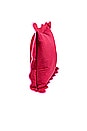 view 3 of 4 FUNDA DE ALMOHADA DARCY SQUARE THROW PILLOW COVER in Wine & Neon Pink