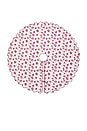 view 1 of 3 POINSETTIA TREE SKIRT ポインセチアツリースカート in White & Light Pink & Red
