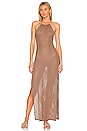 view 4 of 4 VESTIDO ANAHI in Mocha