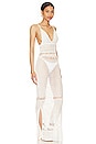 view 3 of 4 Luana Midi Dress in Off White