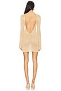 view 3 of 4 Elysia Dress in Gold Sands