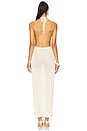 view 4 of 4 Oralia Dress in Buttermilk