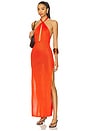 view 1 of 4 Asha Dress in Hot Orange